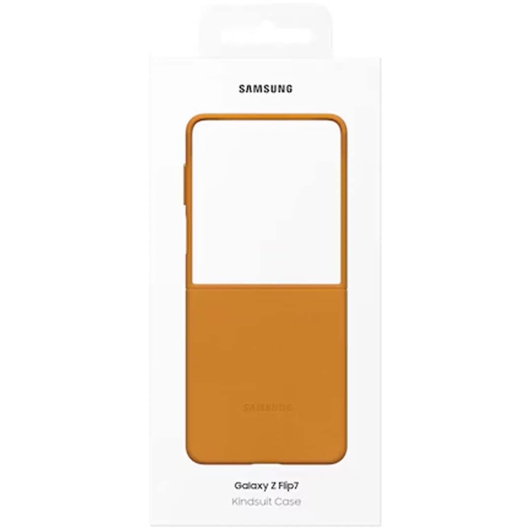 Чехол Samsung Kindsuit Case для Galaxy Z Flip7, Brown — фото 6