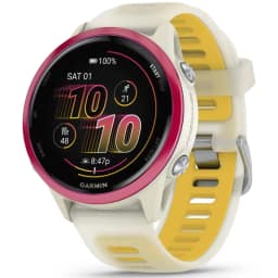 Умные часы Garmin Forerunner 570 42mm Band, Raspberry Bone/Mango — фото 1