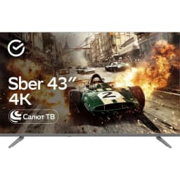 Телевизор Sber 43" LED UHD Салют ТВ — фото 1
