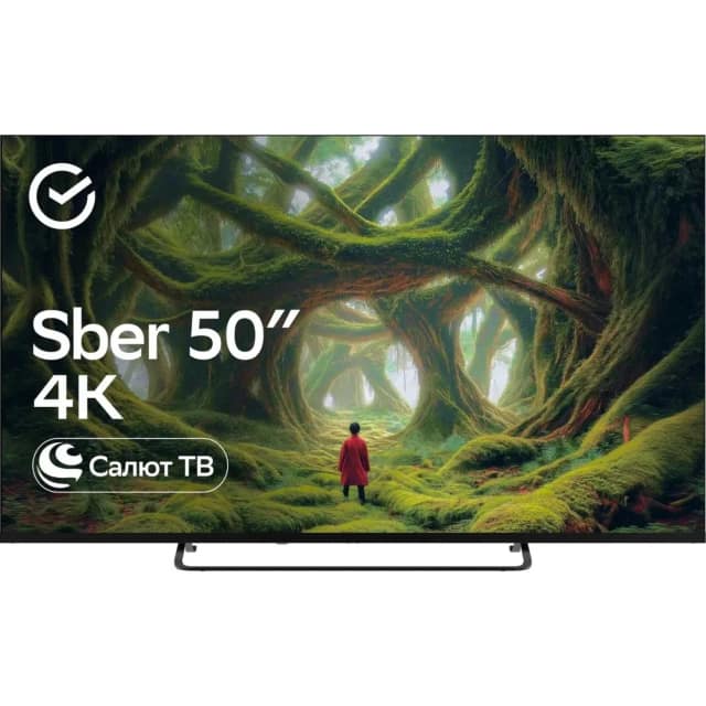 Телевизор Sber 50" LED 4K UHD Салют ТВ