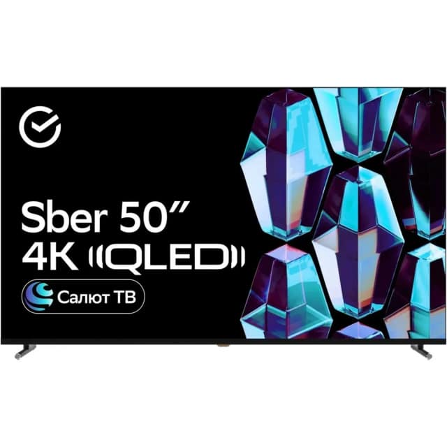 Телевизор Sber 50" QLED 4K UHD Салют ТВ