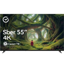 Телевизор Sber 55" LED 4K UHD Салют ТВ — фото 1
