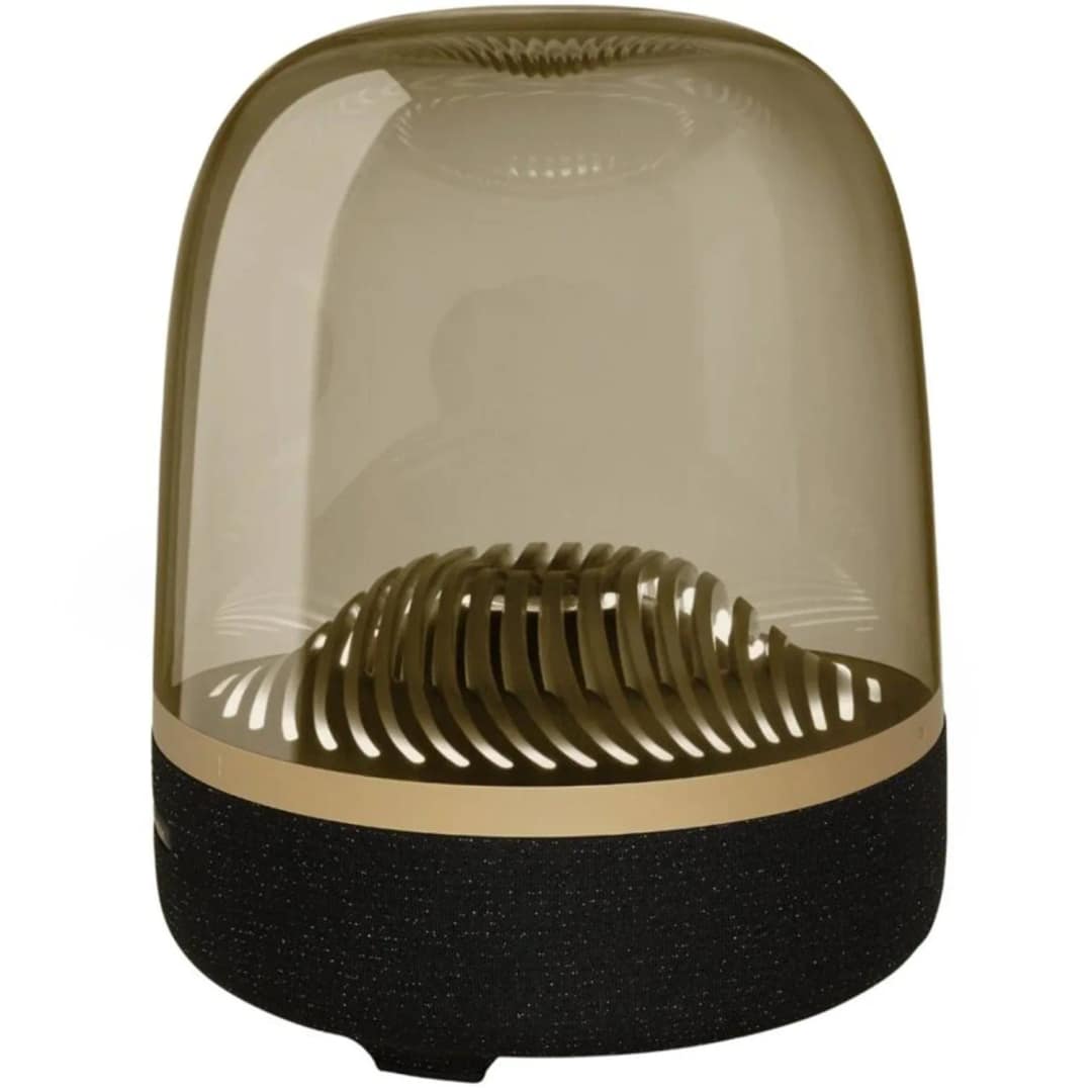 Портативная акустика Harman Kardon Aura Studio 3, Black/Gold — фото 2
