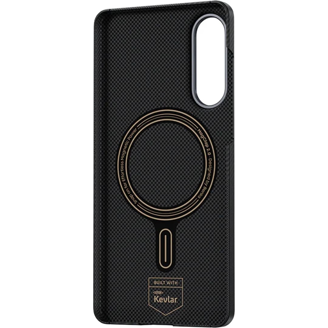 Чехол Benks Montage ArmorAir Case built with Kevlar 600D 1500D для Samsung Galaxy S25 Edge Black — фото 5