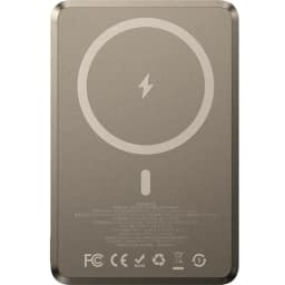 Внешний аккумулятор Benks ArmorGo Power Bank 5000 mAh with MagSafe, DawnLight Gold — фото 4
