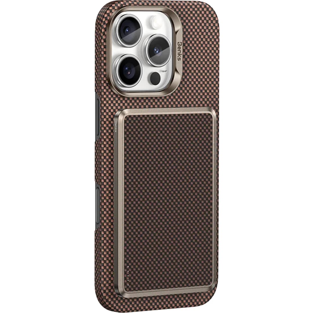 Внешний аккумулятор Benks ArmorGo Power Bank 5000 mAh with MagSafe, DawnLight Gold — фото 5