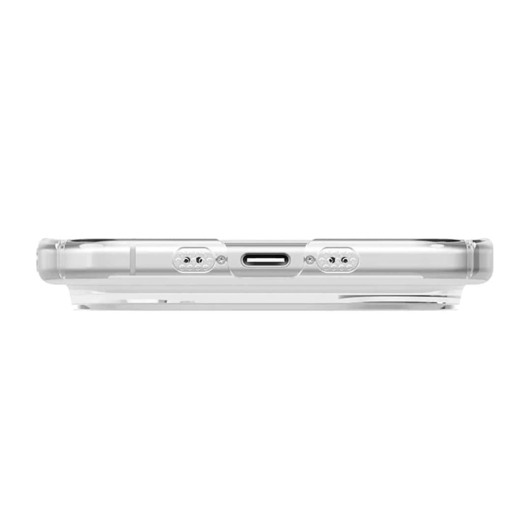 Чехол Uniq AirSuit Ultra Slim Case with MagClick для iPhone Air Glossy Clear White — фото 2