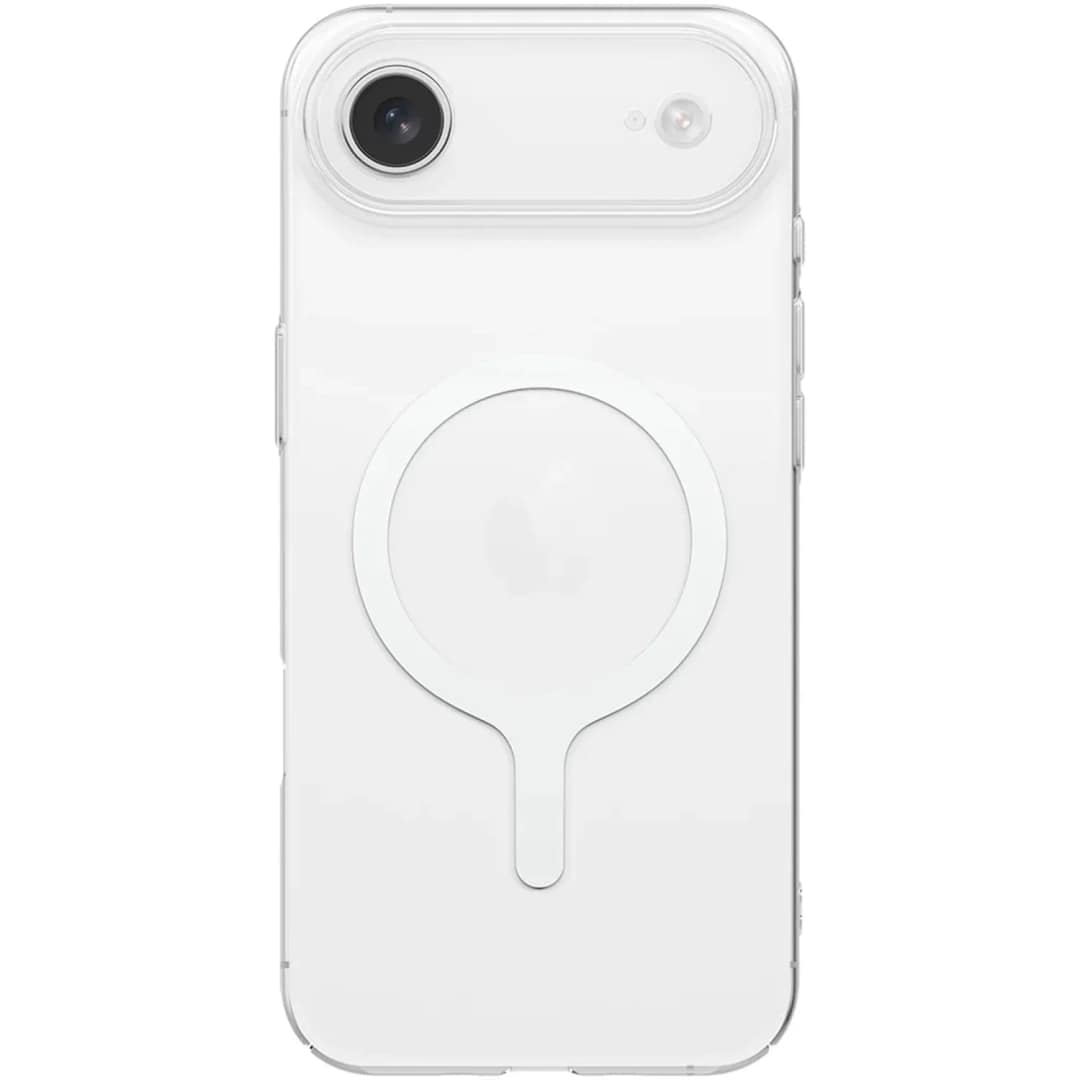 Чехол Uniq AirSuit Ultra Slim Case with MagClick для iPhone Air Glossy Clear White — фото 3