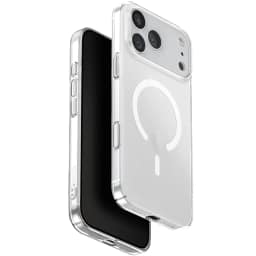 Чехол Uniq AirSuit Ultra Slim Case with MagClick для iPhone 17 Pro Glossy Clear White — фото 1