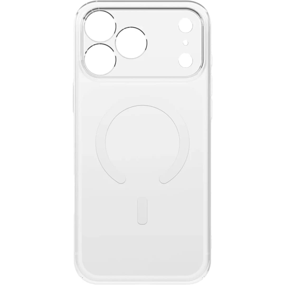 Чехол Uniq AirSuit Ultra Slim Case with MagClick для iPhone 17 Pro Max, Glossy Clear/White — фото 2