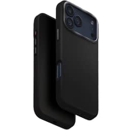 Чехол Uniq Lyden Premium Leatherette Case with MagClick для iPhone 17 Pro Max, Dallas Black — фото 1