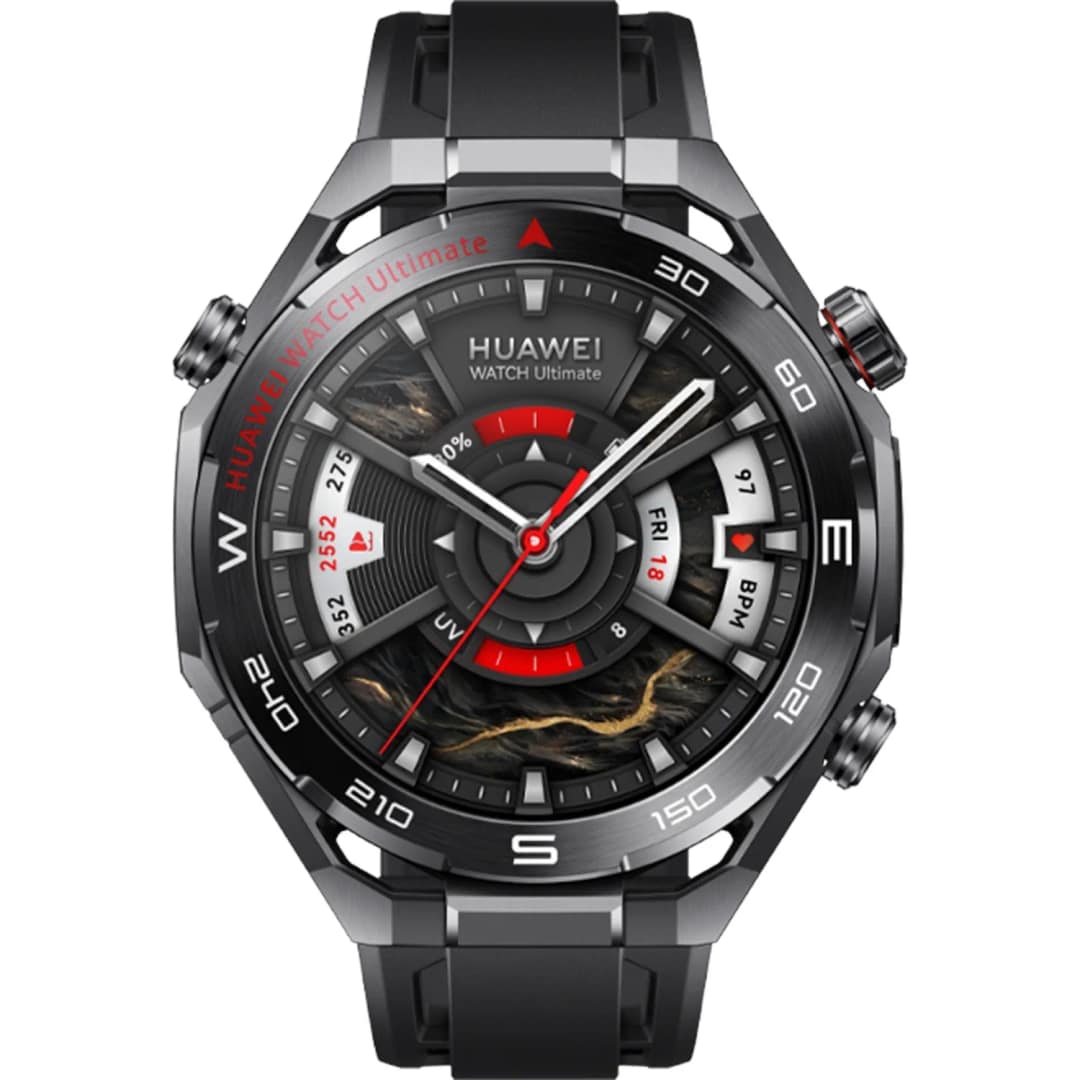 Смарт-часы Huawei Watch Ultimate 2 48mm Elast, Black/Black — фото 2