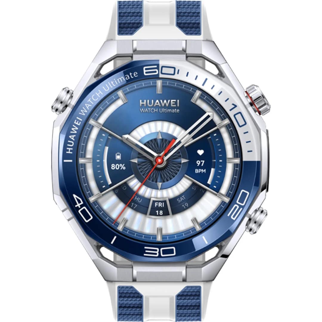 Смарт-часы Huawei Watch Ultimate 2 48mm Elast, Blue/Grey-Blue — фото 3