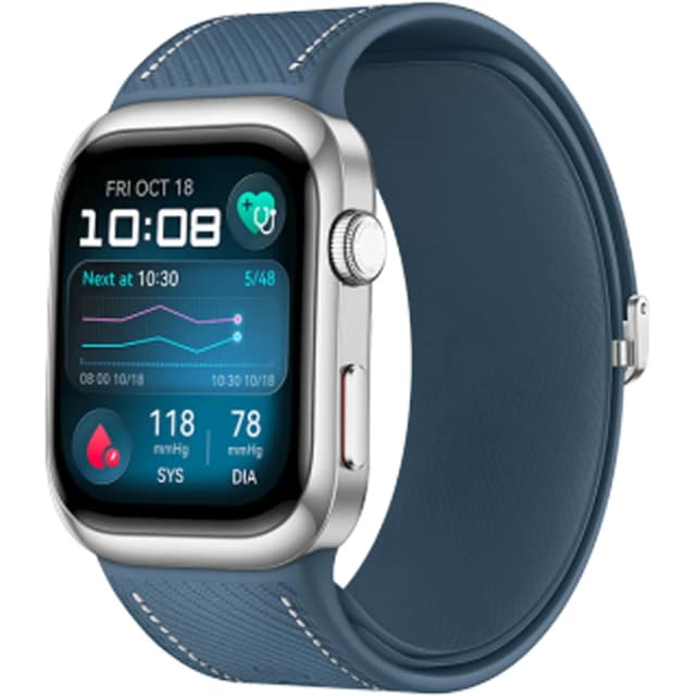 Смарт-часы Huawei Watch D2 Composite Leather, White/Blue