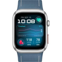 Смарт-часы Huawei Watch D2 Composite Leather, White/Blue — фото 3