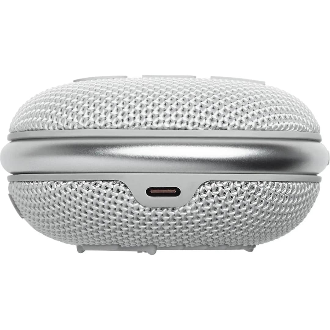 Портативная колонка JBL Clip 4, White — фото 4