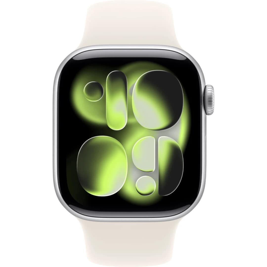 Смарт-часы Apple Watch Series 11 42mm Silver Aluminium Case with Starlight Sport Band S M — фото 3