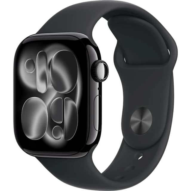 Смарт-часы Apple Watch Series 11 42mm Jet Black Aluminium Case with Black Sport Band S M