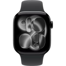 Смарт-часы Apple Watch Series 11 46mm Jet Black Aluminium Case with Black Sport Band S M — фото 3