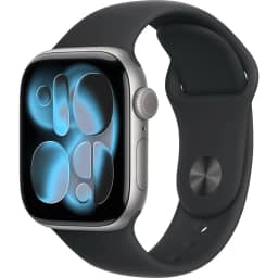 Смарт-часы Apple Watch Series 11 46mm Space Grey Aluminium Case with Black Sport Band S M — фото 1
