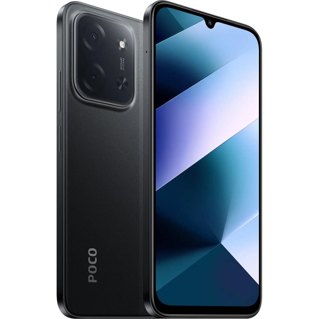 Смартфон Xiaomi Poco C85 6 Global Version, Black — фото 2