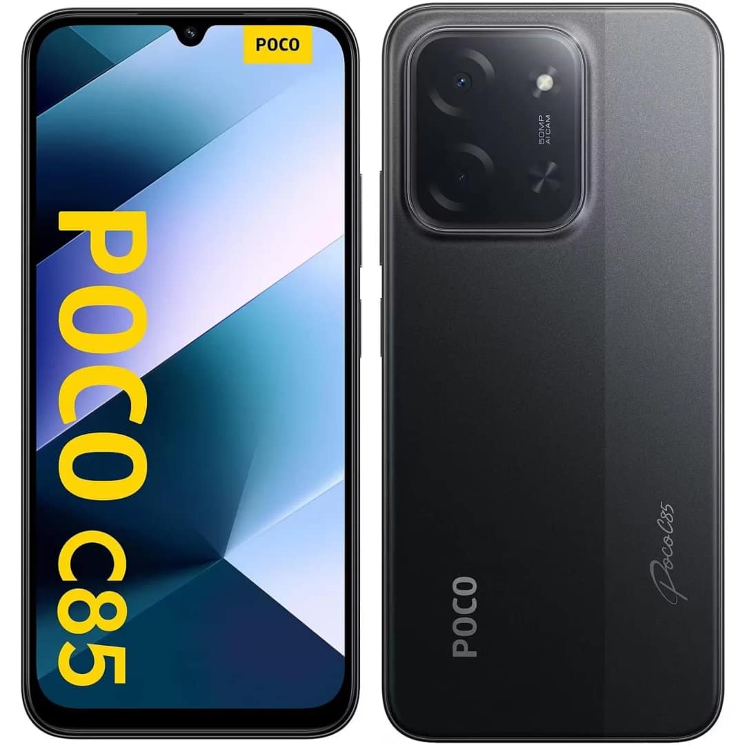 Смартфон Xiaomi Poco C85 6 Global Version, Black — фото 5