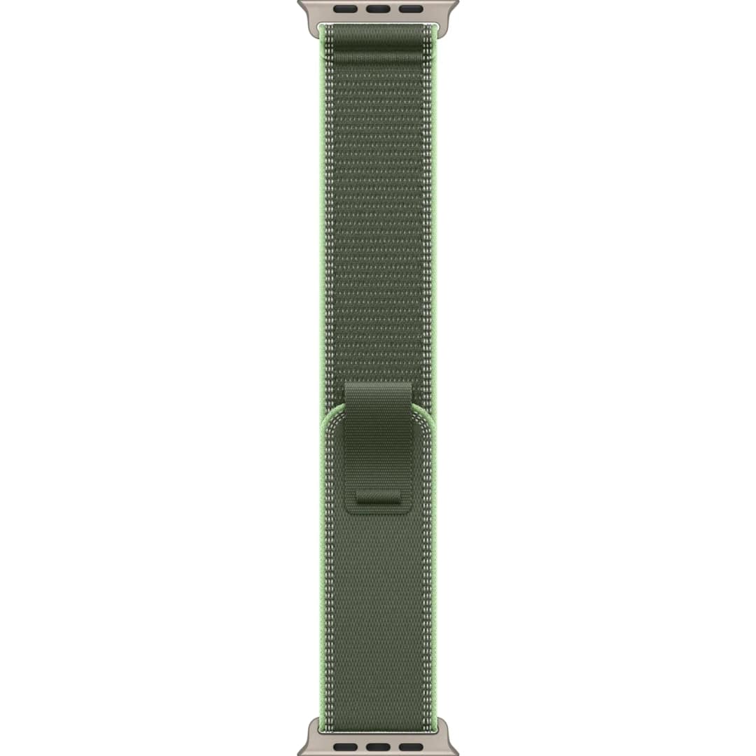 Смарт-часы Apple Watch Ultra 3 49mm Titanium Case with Green Neon Trail Loop S M, Natural — фото 2
