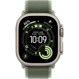 Смарт-часы Apple Watch Ultra 3 49mm Titanium Case with Green Neon Trail Loop S M, Natural — фото 3