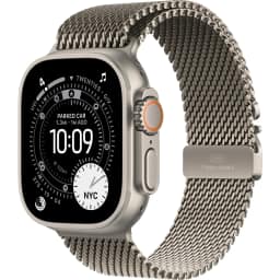 Смарт-часы Apple Watch Ultra 3 49mm Titanium Case with Titanium Milanese Loop S, Natural — фото 1