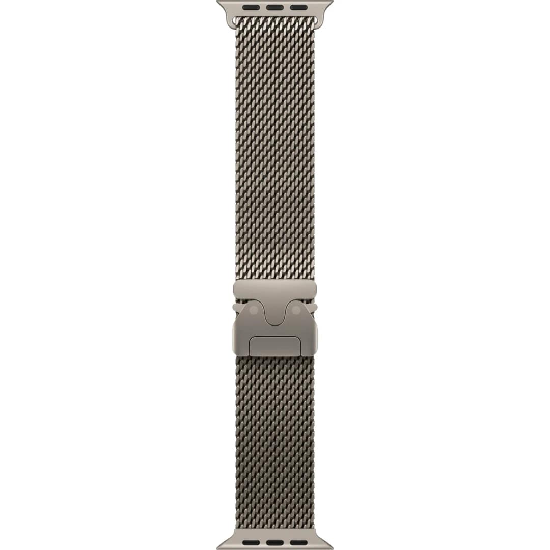 Смарт-часы Apple Watch Ultra 3 49mm Titanium Case with Titanium Milanese Loop S, Natural — фото 2