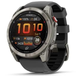 Смарт-часы Garmin Fenix 8 Pro 51mm Amoled Sapphire Lens Tinanium With Graphite Black Silicone Band — фото 1