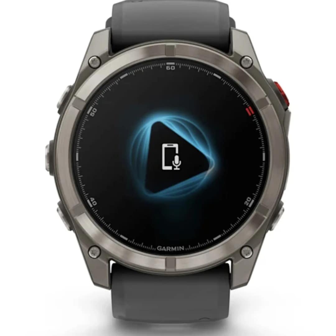 Смарт-часы Garmin Fenix 8 Pro 51mm Amoled Sapphire Lens Tinanium With Graphite Black Silicone Band — фото 8