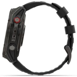 Смарт-часы Garmin Fenix 8 Pro 51mm Amoled Sapphire Lens Carbon Grey DLC Tinanium With Pebble Gray, Black — фото 3
