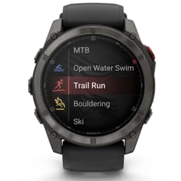 Смарт-часы Garmin Fenix 8 Pro 51mm Amoled Sapphire Lens Carbon Grey DLC Tinanium With Pebble Gray, Black — фото 7