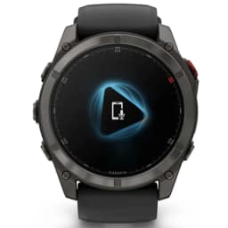 Смарт-часы Garmin Fenix 8 Pro 51mm Amoled Sapphire Lens Carbon Grey DLC Tinanium With Pebble Gray, Black — фото 8