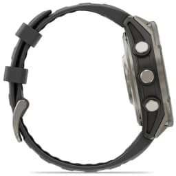 Смарт-часы Garmin Fenix 8 Pro 47mm Amoled Sapphire Lens Tinanium With Black Silicone Band, Graphite — фото 2
