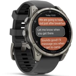 Смарт-часы Garmin Fenix 8 Pro 47mm Amoled Sapphire Lens Tinanium With Black Silicone Band, Graphite — фото 3