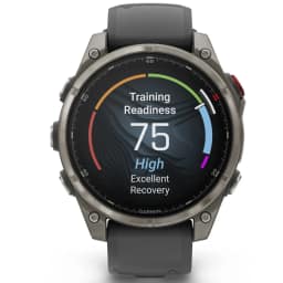 Смарт-часы Garmin Fenix 8 Pro 47mm Amoled Sapphire Lens Tinanium With Black Silicone Band, Graphite — фото 7