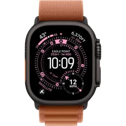 Смарт-часы Apple Watch Ultra 3 49mm Titanium Case with Terra Cotta Alpine Loop S, Black — фото 3
