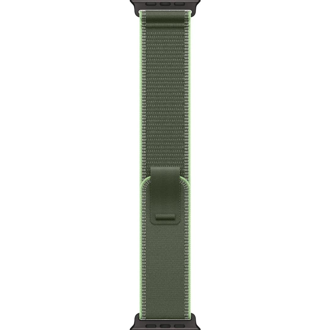 Смарт-часы Apple Watch Ultra 3 49mm Titanium Case with Green Neon Trail Loop S M, Black — фото 2