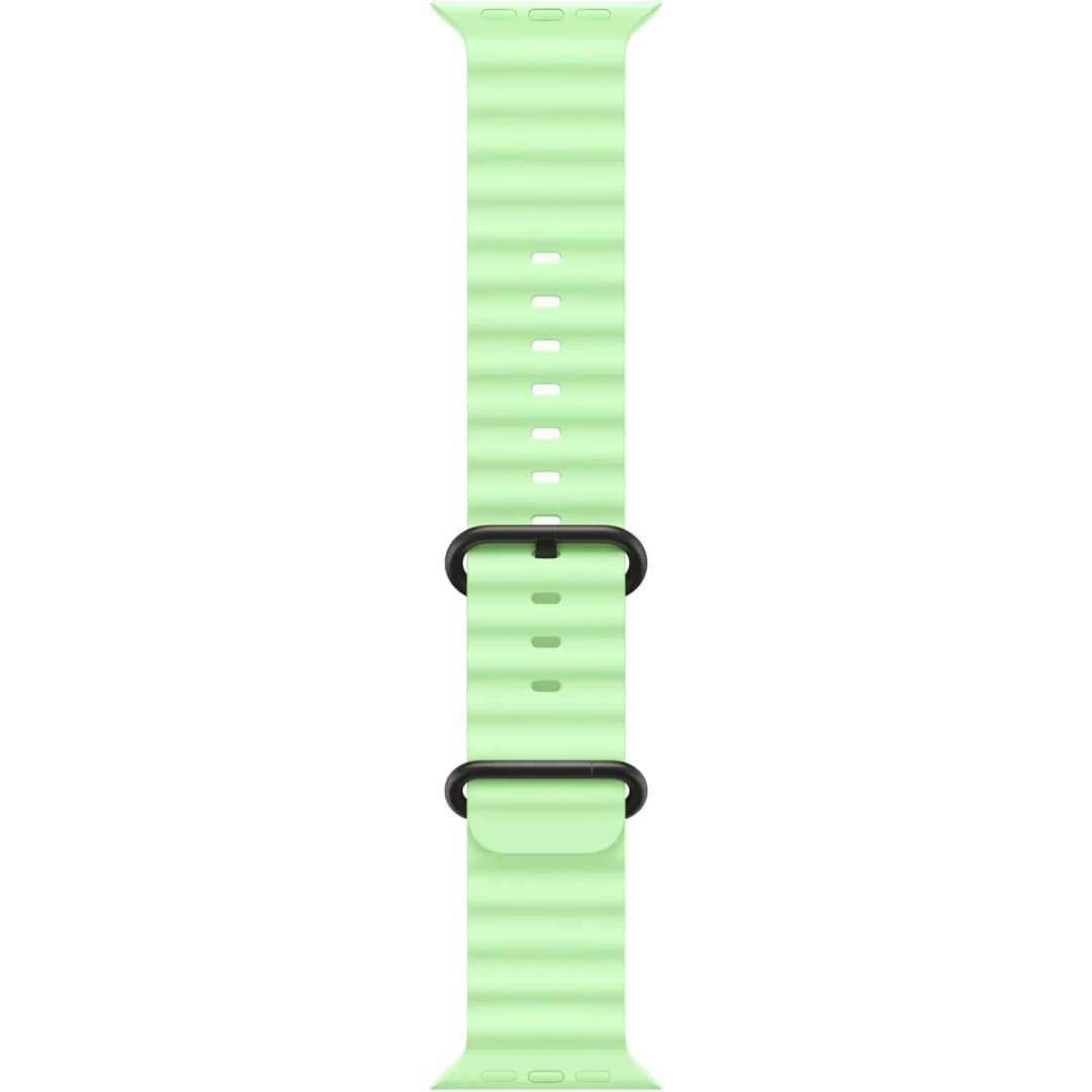 Смарт-часы Apple Watch Ultra 3 49mm Titanium Case with Neon Green Ocean Band, Black — фото 2