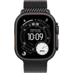 Смарт-часы Apple Watch Ultra 3 49mm Titanium Case with Titanium Milanese Loop S, Black — фото 3
