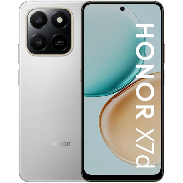 Смартфон Honor X7d 6, Meteor Silver