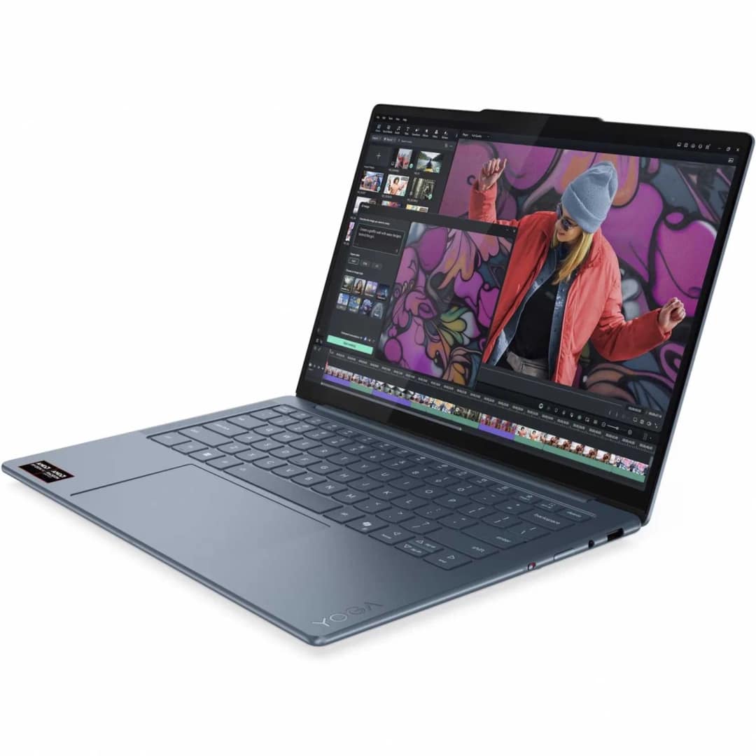 Ноутбук Lenovo Yoga Slim 7 14AKP10 14 OLED R7-350 SSD Tidal Teal — фото 3