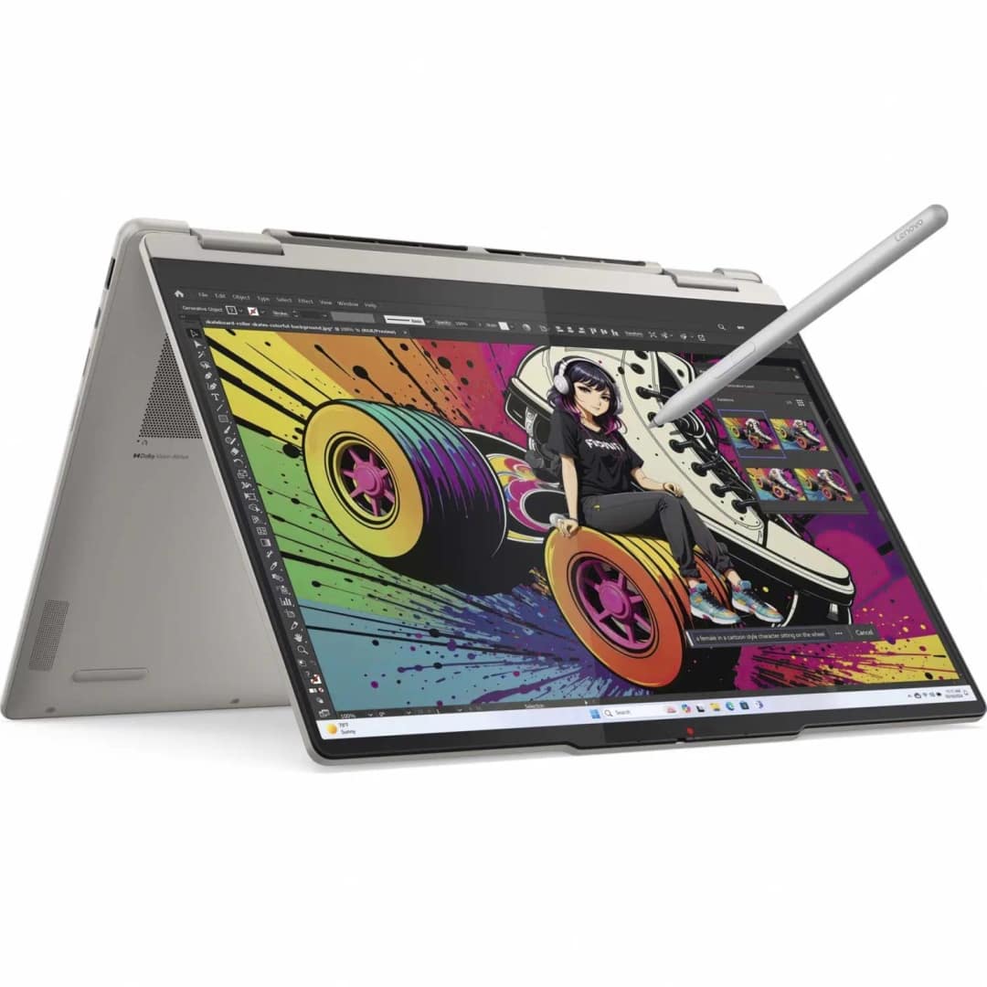 Ноутбук Lenovo Yoga 7 14AKP10 14 OLED R5-340 SSD Seashell — фото 5