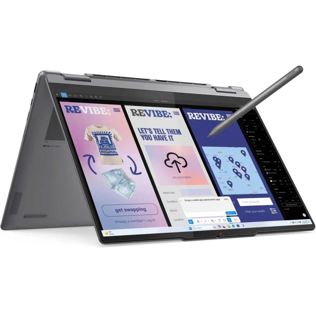 Ноутбук Lenovo Yoga 7 16ILL10 16 OLED i7-256V Ultra SSD Luna Grey — фото 4