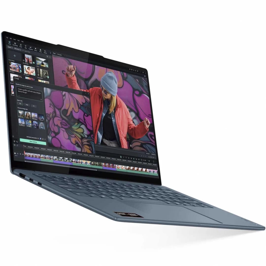 Ноутбук Lenovo Yoga Slim 7 14AKP10 14 OLED R5-340 SSD Tidal Teal — фото 5