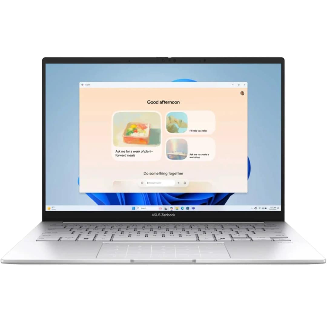 Ноутбук ASUS Zenbook 14 UX3405CA-QL680 14 OLED i9-285H Ultra SSD, Foggy Silver — фото 2