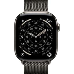 Смарт-часы Apple Watch Series 11 46mm Titanium Case with Slate Milanese Loop S M, Natural — фото 2