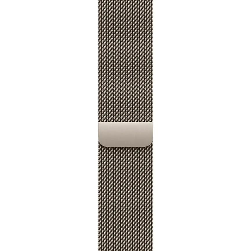 Смарт-часы Apple Watch Series 11 46mm Titanium Case with Natural Milanese Loop M L, Gold — фото 3